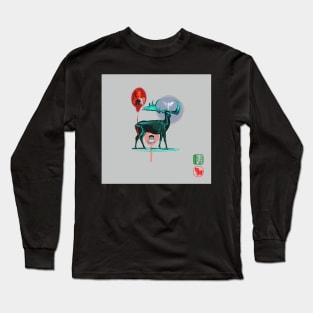 moose dance Long Sleeve T-Shirt